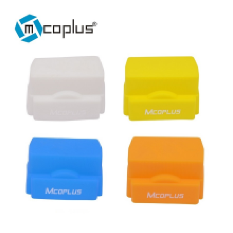 Mcoplus Silikon Flash Önü Difüzör (Turuncu)