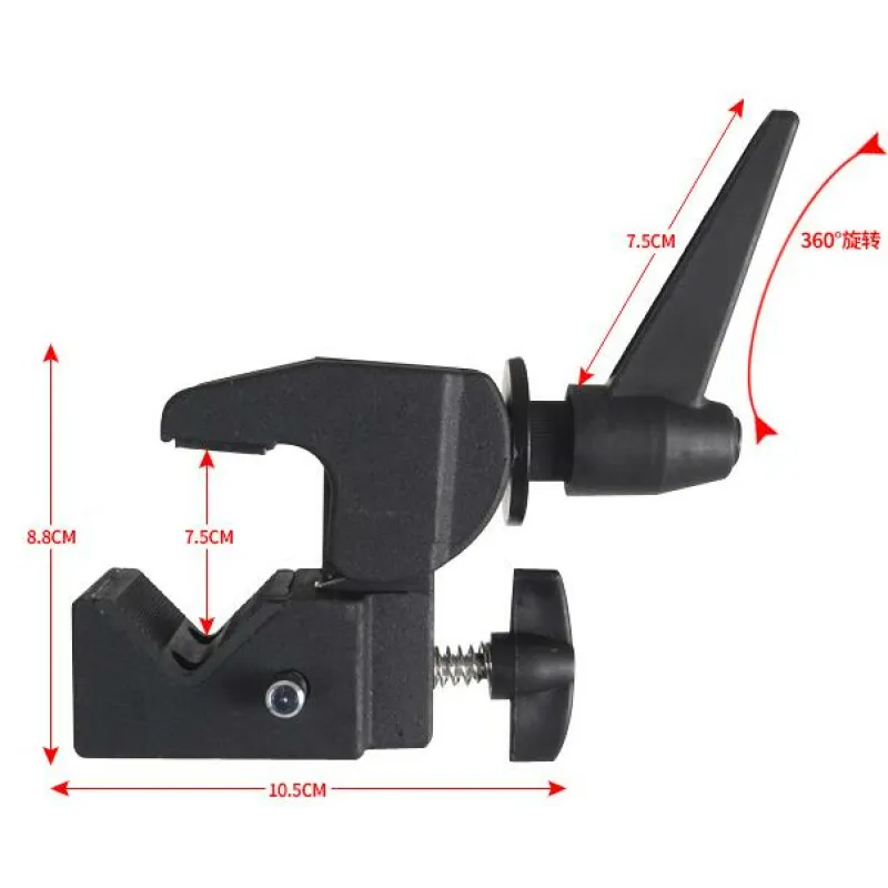 Camten CLP-10 Clamp Set (Manfrotto Tarzı) 
