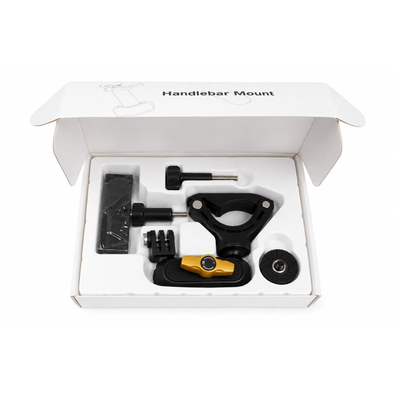 Camten CLP-16 Motosiklet & Bisiklet Gidon Kamera ve Telefon Kelepçesi 