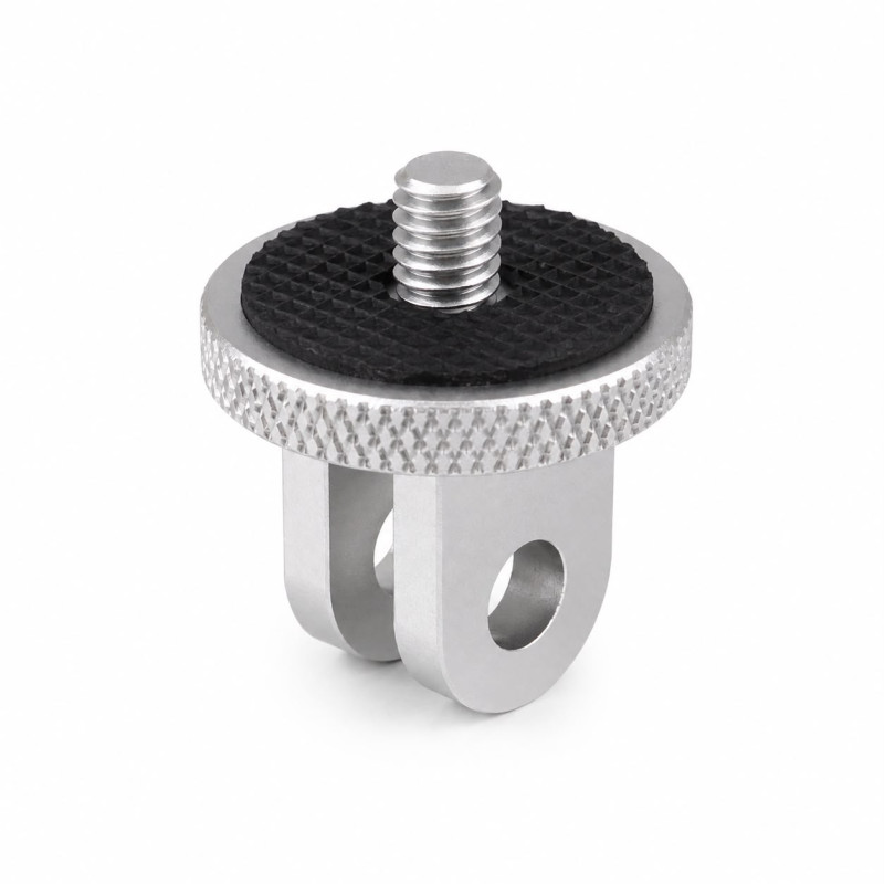 Camten SA-60 Insta360 Uyumlu Metal Adaptör  – 1/4” Adaptör (Gri)