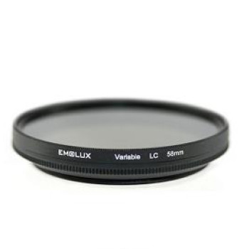 Emolux 72mm ND Filtre 1-8 F/STOP Variable 
