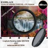 Emolux 40.5mm COMBI NDP  FILTRE 1-8 F/STOP VARIABLE & POLARIZE