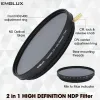 Emolux 40.5mm COMBI NDP  FILTRE 1-8 F/STOP VARIABLE & POLARIZE
