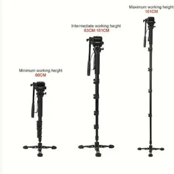 JIEYANG 0518C CARBON FİBER MONOPOD 160 CM YENİ LEG İle