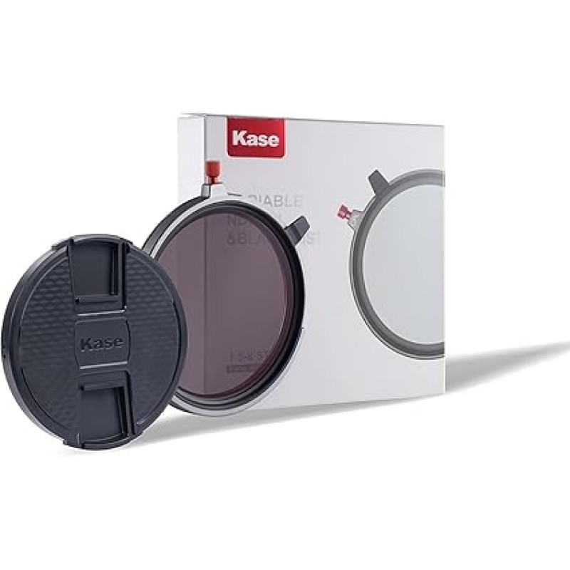 Kase Variable ND1,5-8 &CPL  & Black Mist Filtre (82mm)