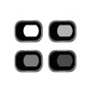 KASE DJI Mini 4 Pro Uyumlu 4'lü Filtre Seti – ND8 + ND16 + ND64 + MCUV