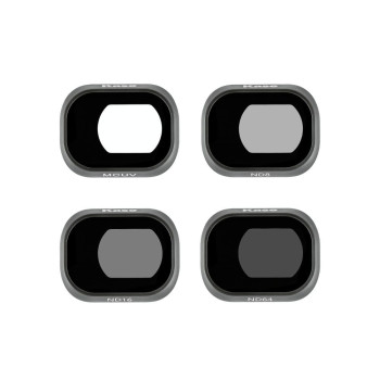 KASE DJI Mini 4 Pro Uyumlu 4'lü Filtre Seti – ND8 + ND16 + ND64 + MCUV