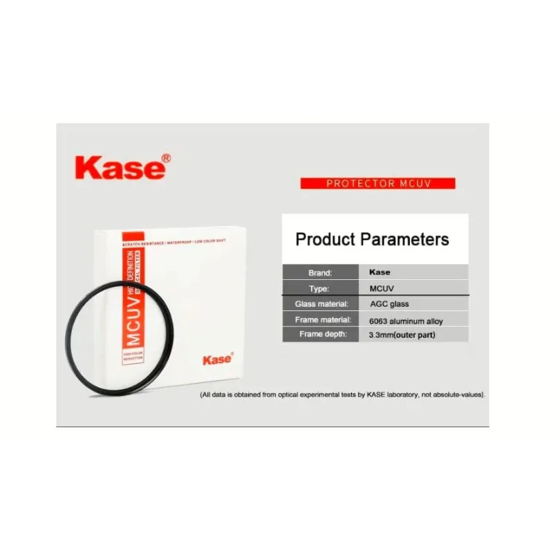 KASE AGC- MCUV 77 MM Filtre