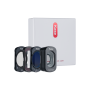 KASE DJI Osmo Pocket 4 Uyumlu 4'lü Filtre Seti – CPL + Black Mist 1/4 + Variable ND2-32 + Wide Angle Adaptör (Daha Geniş Çekim Alanı)
