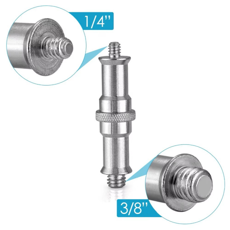 Milica CS-025 3/8-1/4 BİR TARAFI 1/4 BİR TARAFI 3/8  METAL UZUN  