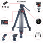 Milica MLK-901M 165cm Çantalı Profesyonel Video Tripod