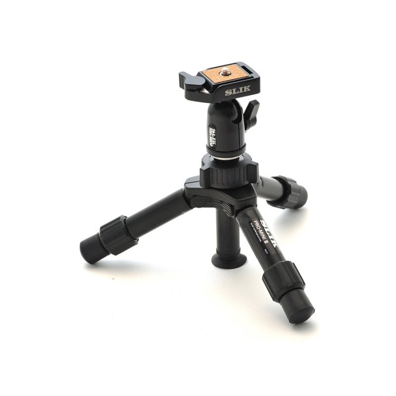 SLIK MINI-PRO DQ Masaüstü Profesyonel Tripod 