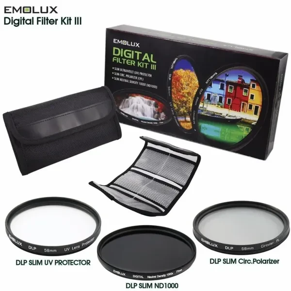 EMOLUX 55MM DIGITAL FİLTER KİT III