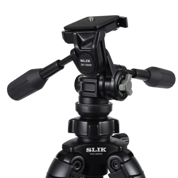 SLIK PRO 500HD Tripod Kit - görsel 4
