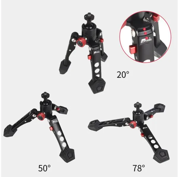 Jieyang Monopod JY0619B Mandallı Kırmızı Kilit Sistemi Yeni Leg ile - görsel 4