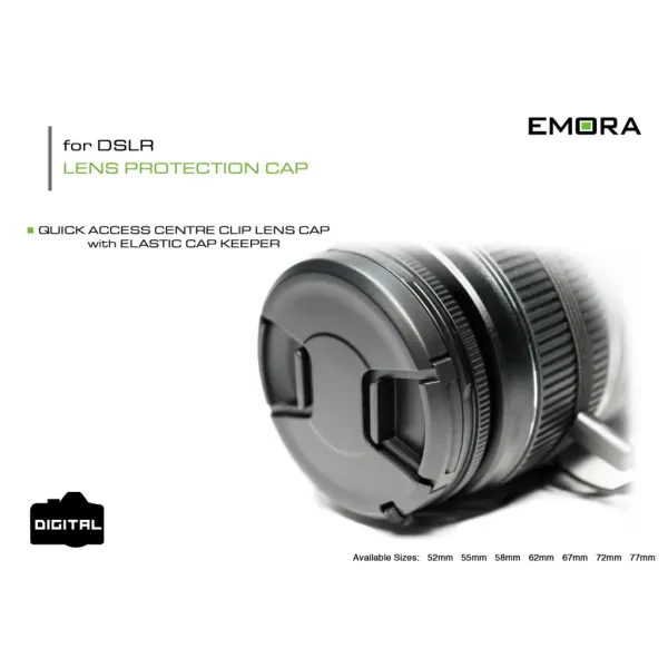 EMORA 67MM LENS KAPAĞI İPLİ