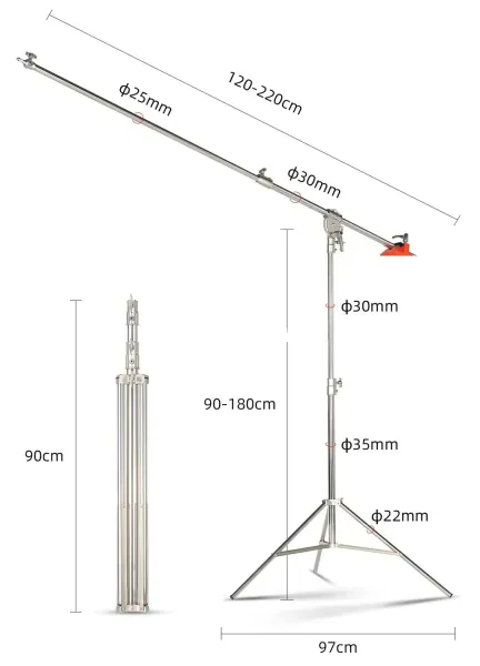 Milica SSS-BOOM STAND ÇELİK