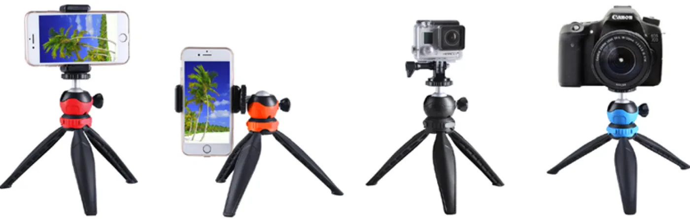 Camten TT-21 MINI TRIPOD (KIRMIZI)
