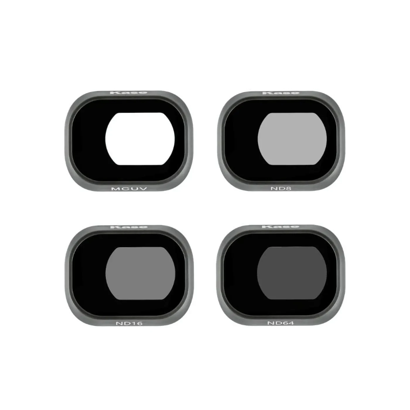 KASE DJI Mini 4 Pro Uyumlu 4'lü Filtre Seti – ND8 + ND16 + ND64 + MCUV