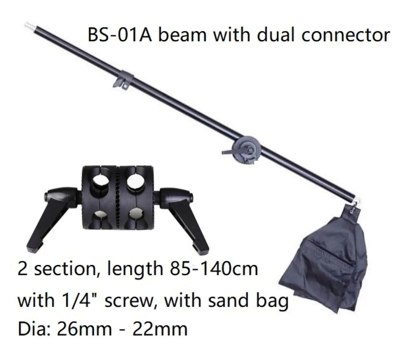Camten BS-01A Alüminyum Boom Kol